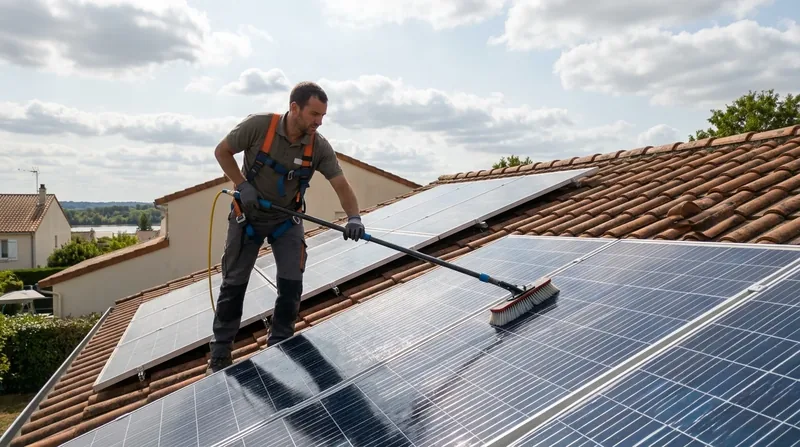 Nettoyage Panneaux Solaires Annecy